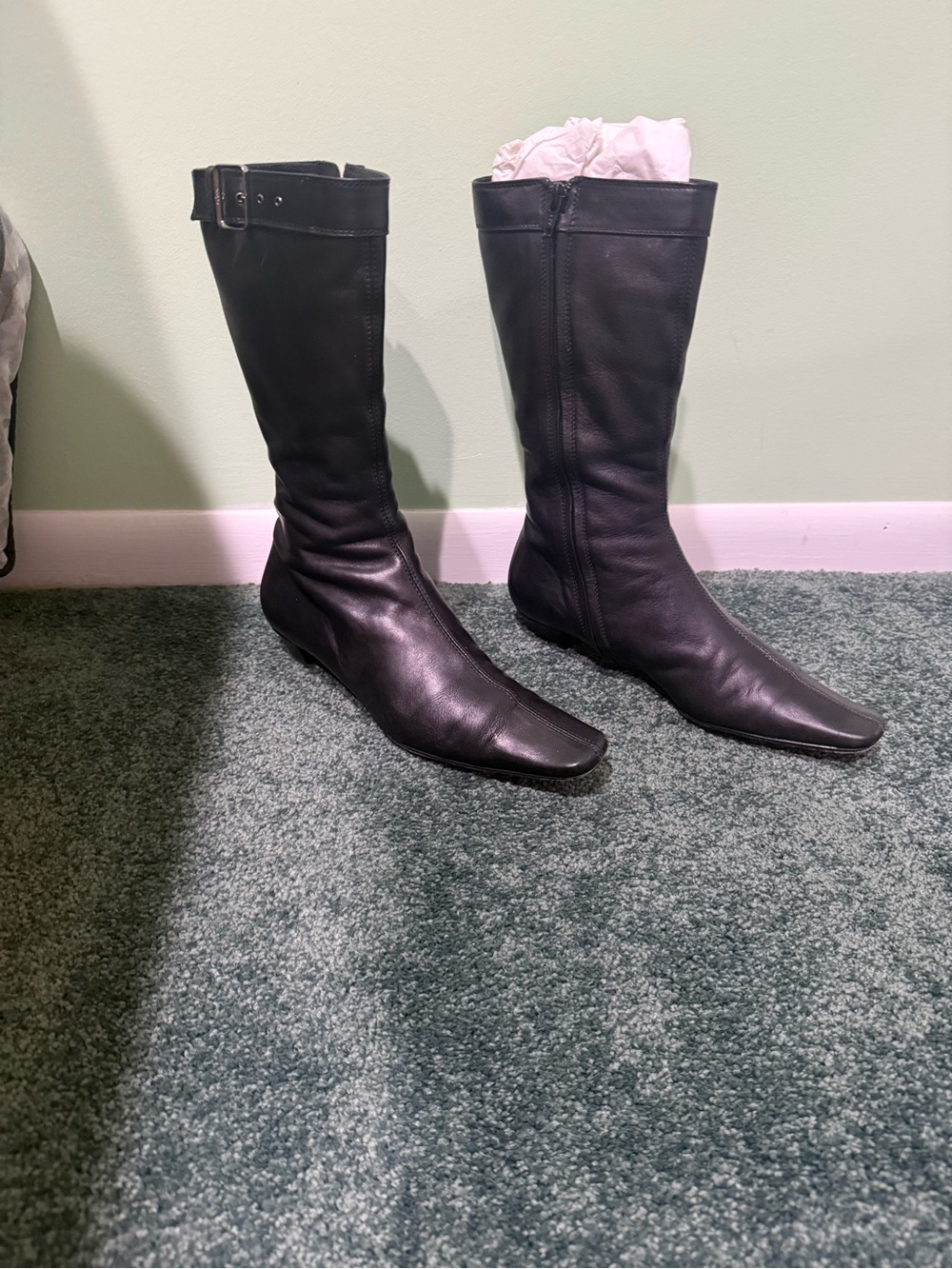 VINTAGE GUCCI BLACK BOOTS